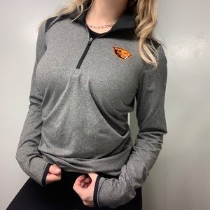 Oregon State University Nike quarter zip